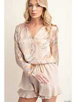 Wildly Chic Satin Blouse