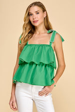 Tiered Ruffle Top