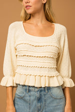 Delilah Detailed Sweater Top