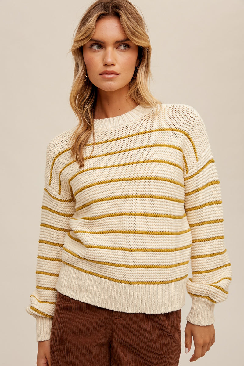 Best of All Button Detail Sweater