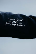 Created With a Purpose Embroidered Crewneck