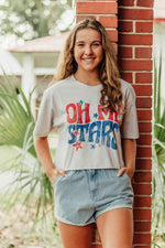 Oh my Stars Cropped Tee