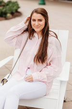 Pink Skies Button Down