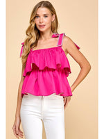Tiered Ruffle Top
