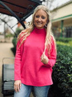 Ultra Pink Dolman Sweater