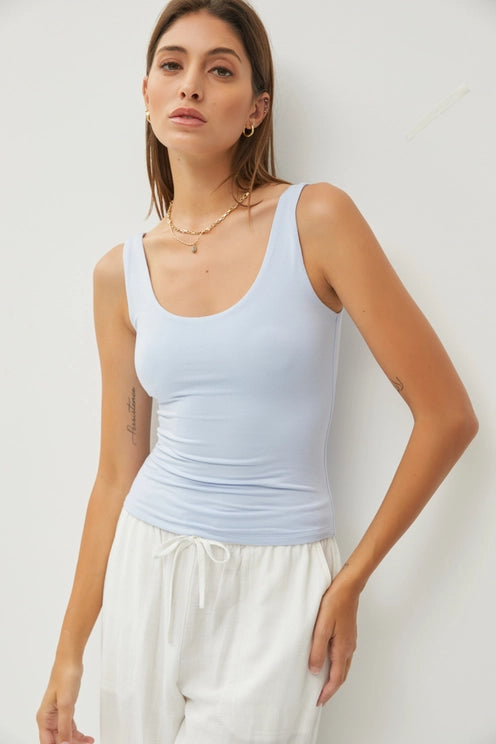 Basic Scoop Neck Tank