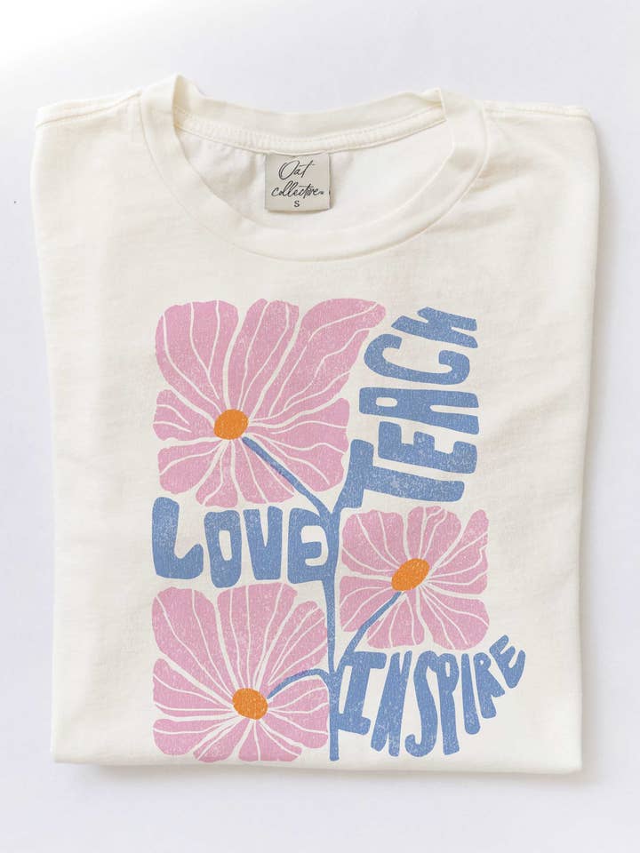 Teach Love Inspire Washed Tee