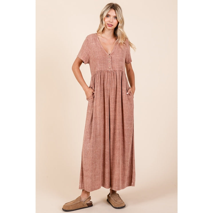 Ginger Flowy Wide Leg Jumpsuit
