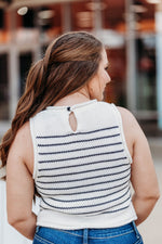 Alena Knitted Stripe Tank