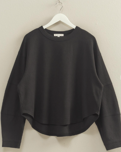 Waffle Knit Long Sleeve