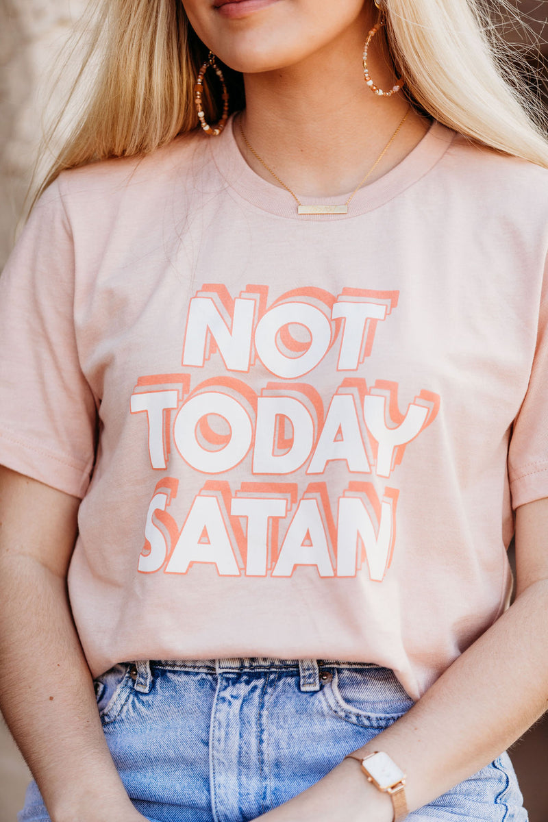 Retro Not Today Satan Tee