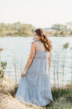 Southern Magnolia Striped Dress