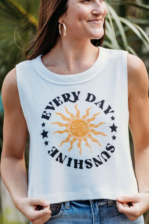Everyday Sunshine Terry Tank