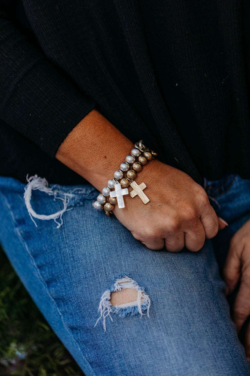 Azalea Cross Bracelet