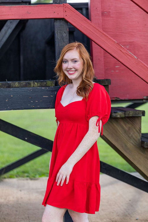 Game Day Cutie Tiered Dress