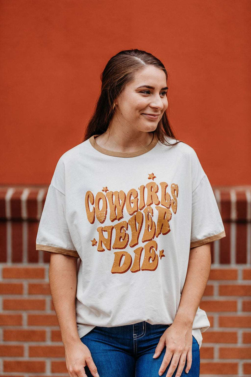 Cowgirls Ringer Tee