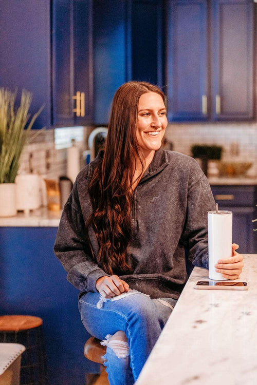 Forsyth Mineral Wash Pullover