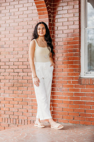 White Classic Linen Pants – BoldSoul Boutique LLC