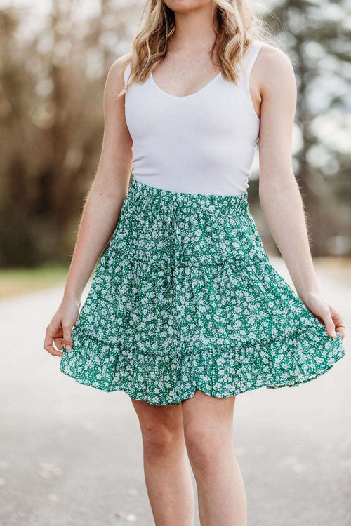 Cloverleaf Tiered Skirt