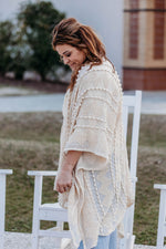 Boho Ivory Kimono