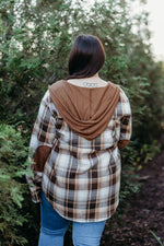 Mountain Vacay Hooded Flannel