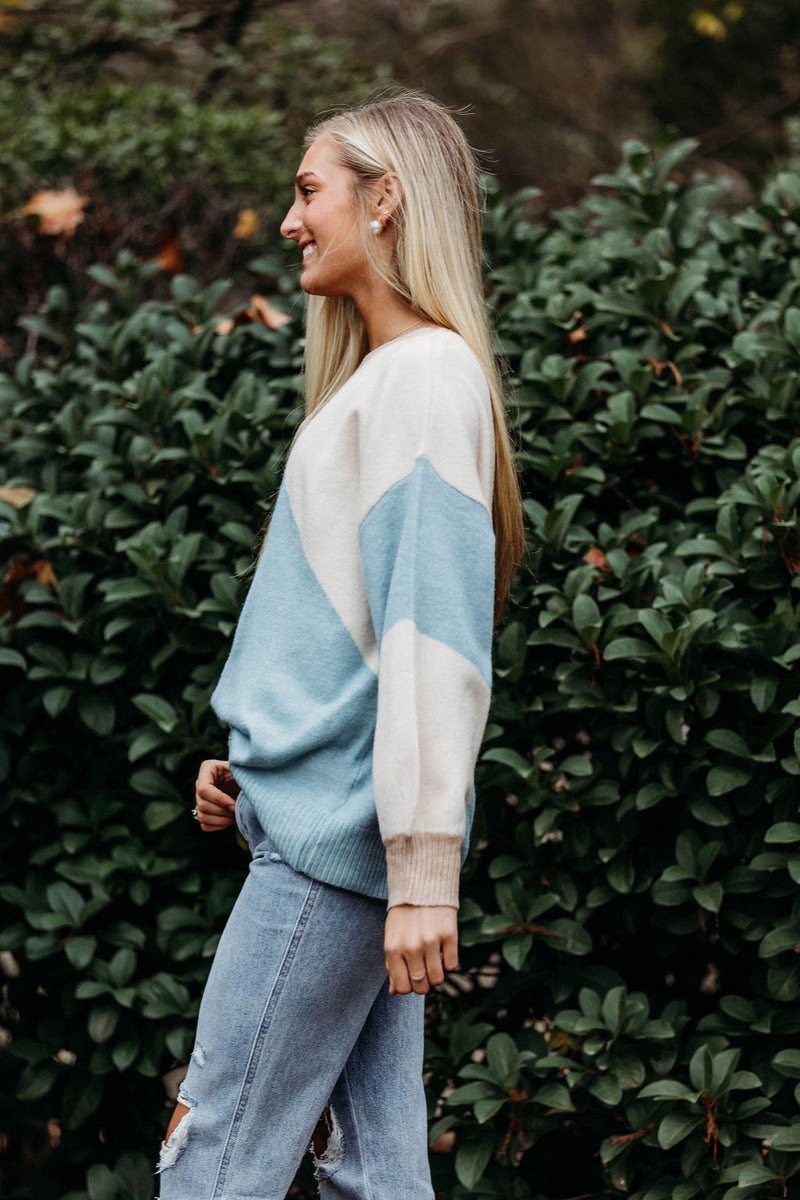 Catalina Color Block Sweater