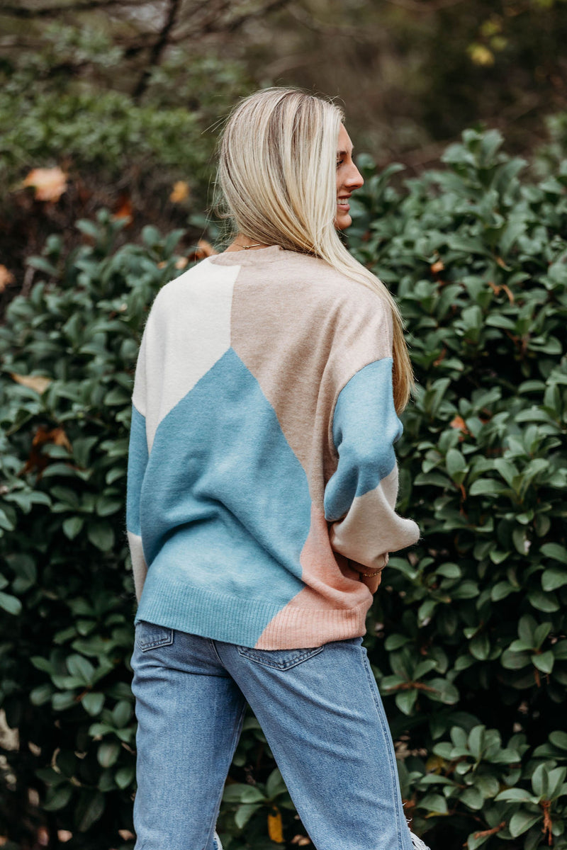 Catalina Color Block Sweater