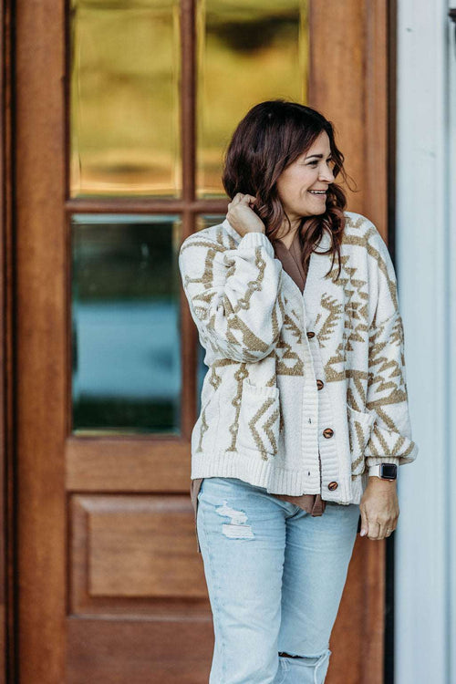 Appaloosa Aztec Cardigan