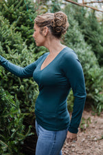 Evergreen Padded Top