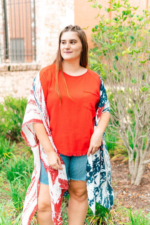 Americana Kimono