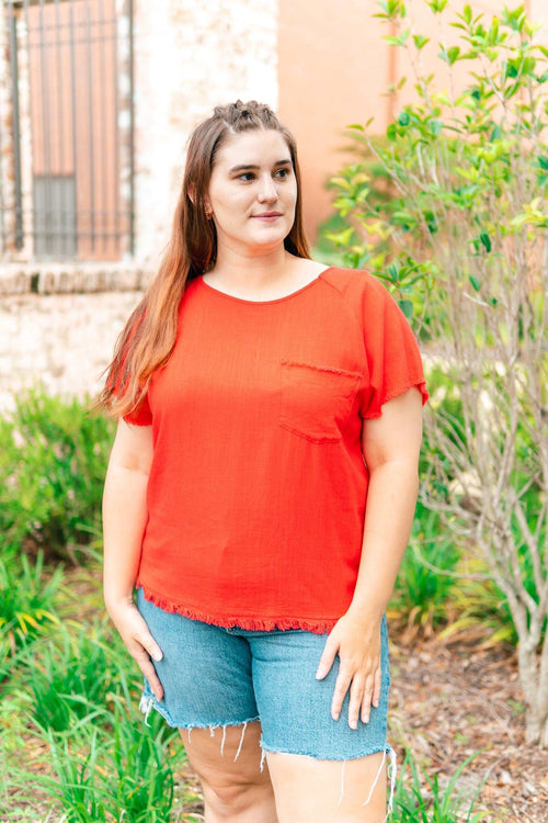 Firecracker Fringe Top